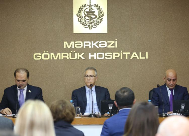 Mərkəzi Gömrük Hospitalında ilin yekunlarına həsr olunmuş hesabat iclası keçirilib 