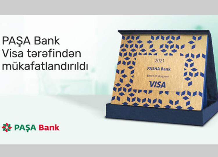 PAŞA Bank "Visa" ödəniş sistemi tərəfindən mükafatlandırılıb 