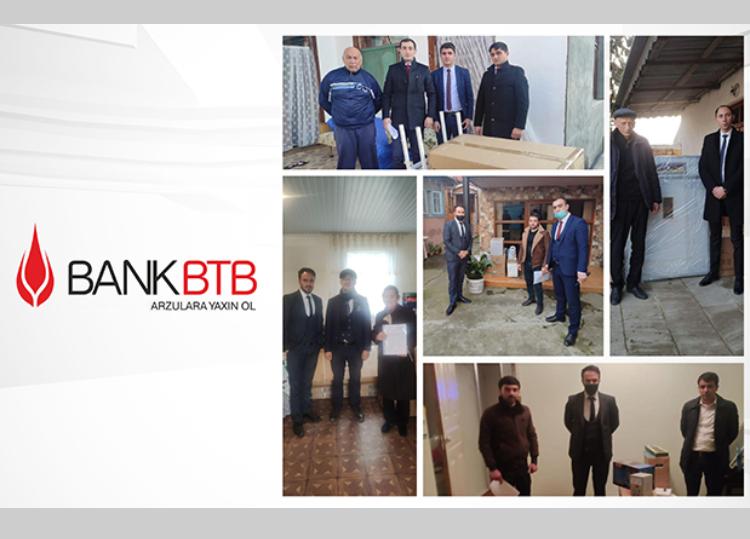Bank BTB-dən özünüməşğulluq proqramı çərçivəsində aztəminatlı ailələrə növbəti dəstək 