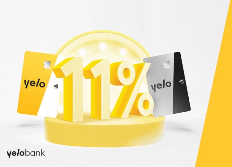Вдвойне выгодный вклад от Yelo Bank 