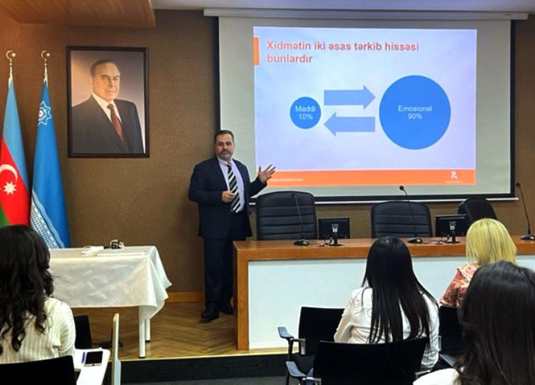 Mərkəzi Gömrük Hospitalının Xəstə xidmətləri şöbəsinin əməkdaşları üçün təlim keçirilib 