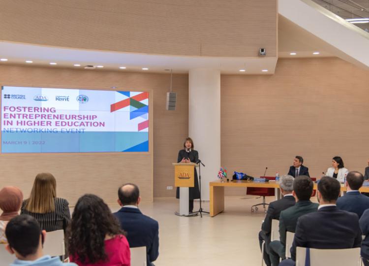 ADA University conducts Networking event "Fostering Entrepreneurship in Higher Education" - POTO