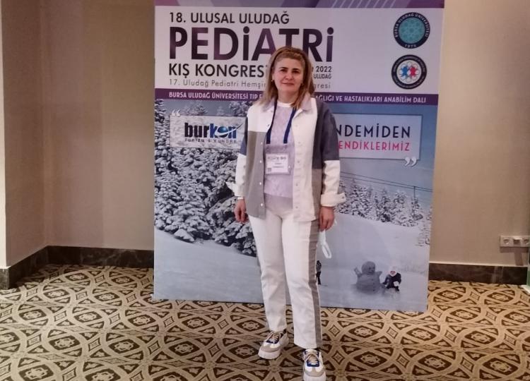 Mərkəzi Gömrük Hospitalının pediatrı XXVIII Milli Uludağ Pediatriya Qış Konqresində iştirak edib 