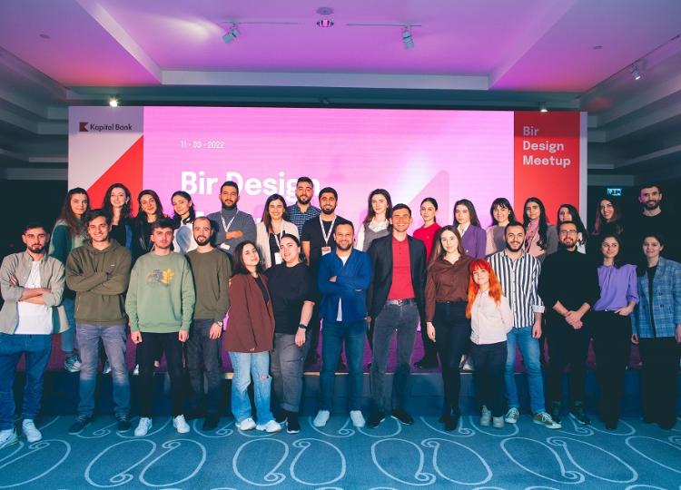 Для сотрудников Kapital Bank состоялось мероприятие Bir Design Meetup - ФОТО