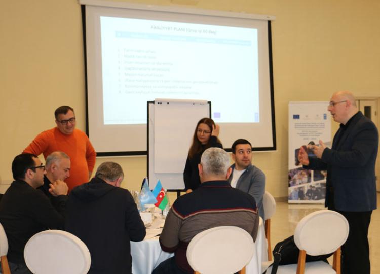 EU and UNDP support vocational education centers in Azerbaijan to prepare strategic development plans - POTO