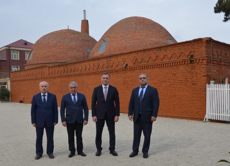 Qazaxda "İsrafil Ağa hamamı" adı ilə tanınan hamam Mədəniyyət Nazirliyinin balansına verilib 