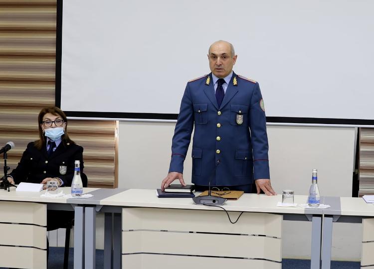 Gömrük Akademiyasının rəhbərliyinin tələbələrlə silsilə görüşləri başlayıb 