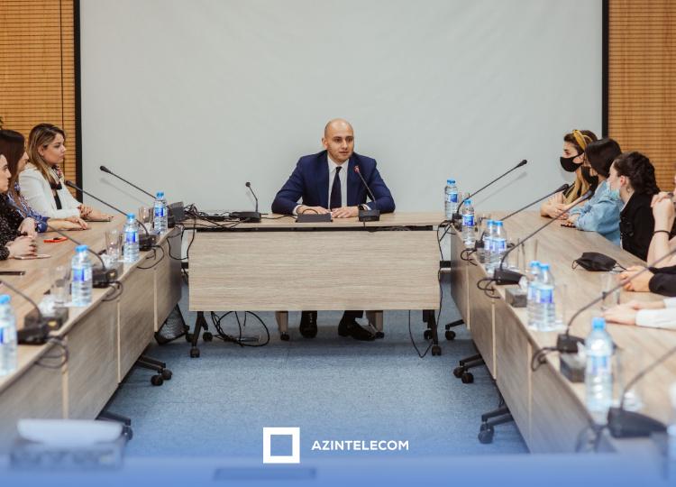Bakı və Sumqayıt məktəbliləri üçün "AzInTelecom"da infotur təşkil olunub 