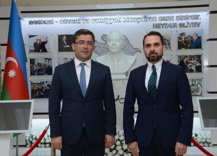 Medianın İnkişafı Agentliyində "Albayrak Media Group"unun rəhbərliyi ilə görüş keçirilib - FOTO