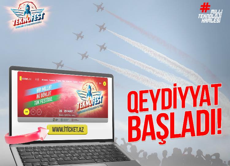 Начинается регистрация посетителей фестиваля «TEKNOFEST Азербайджан» 