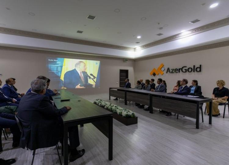 "AzerGold" QSC-də Milli Qurtuluş Günü qeyd olundu - FOTO