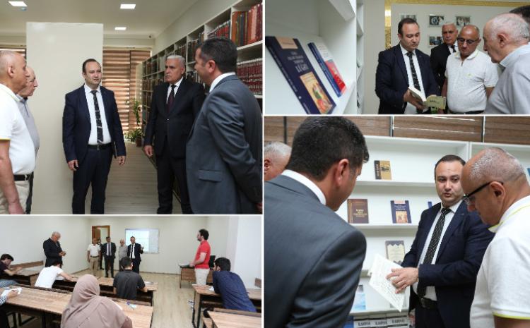 İctimai Nəzarət Şurası İlahiyyat İnstitutunda olub 