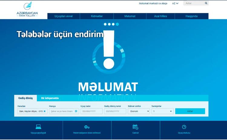 AZAL Urges to Buy Baku-Nakhchivan-Baku Tickets on the Airline's Website - VIDEO