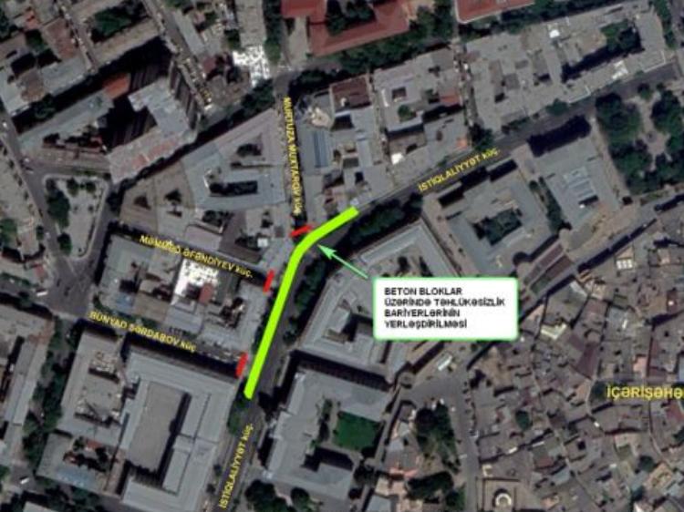 Yollarda quraşdırma işləri ilə bağlı BŞH-nin məlumatı 