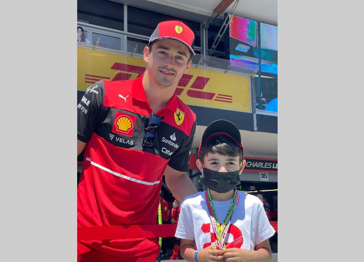 Azərbaycanın ən gənc Ferrari fanatının arzusu gerçəkləşib 