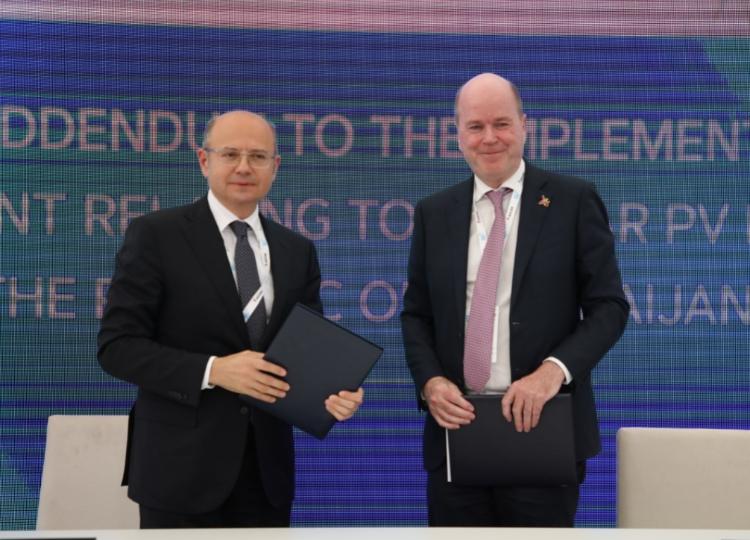 Energetika Nazirliyi və bp arasında Azərbaycanın cənub-qərb bölgəsində günəş elektrik stansiyası layihəsi ilə bağlı növbəti addımlar üzrə razılıq əldə edilib 