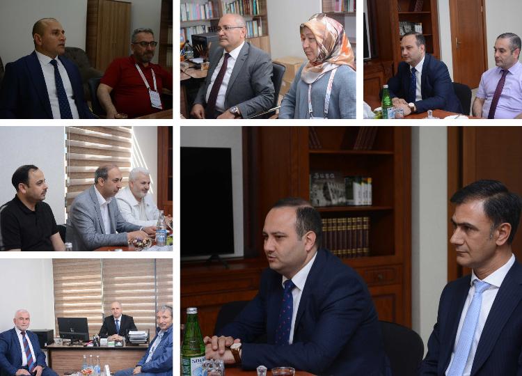 Türkiyəli alimlər Azərbaycan İlahiyyat İnstitutunda olub 