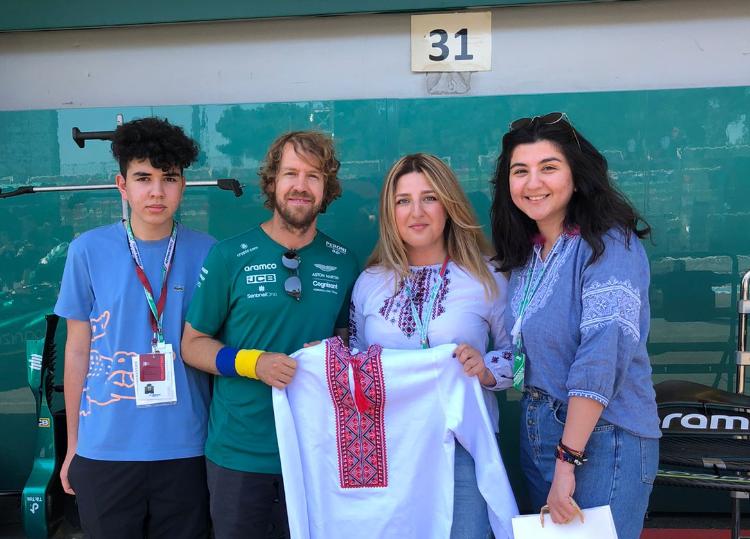 Fəxri Konsulluqdan Ukraynanı dəstəkləyən Vettelə təşəkkür - VİDEO