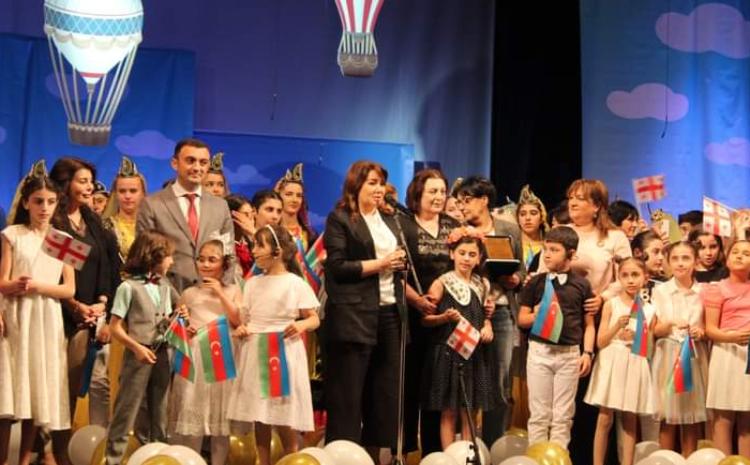 "Basti Bubu" uşaq kollektivi təşkilatçılığı ilə Bakı şəhərində "Dostluq körpüsü" adlı tədbir keçirildi - FOTO