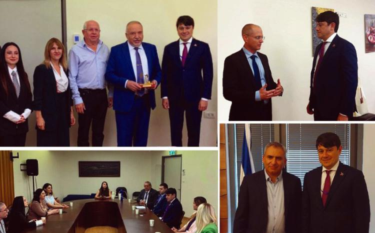 The chairman of the State Committee held meetings in Knesset 