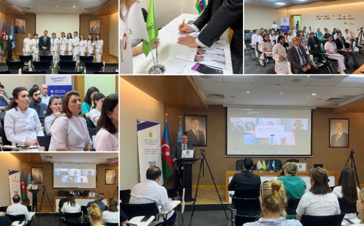 "Kliniki laborator müayinələrin yeni nəsil Sysmex sistemləri vasitəsi ilə tədqiqi" mövzusunda Vebinar keçirilib 