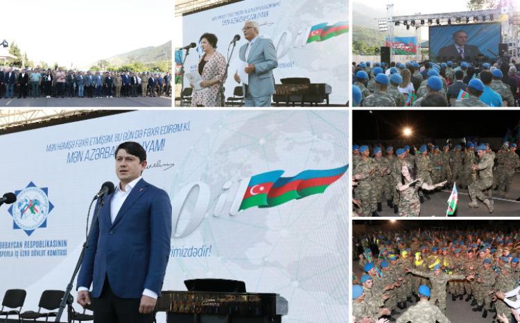 Сотрудники Государственного комитета посетили Н-скую воинскую часть в Карабахе 