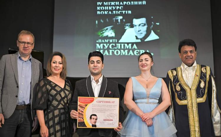 Aзербайджанский исполнитель занял I место на международном вокальном конкурсе "American Protege-2022" 