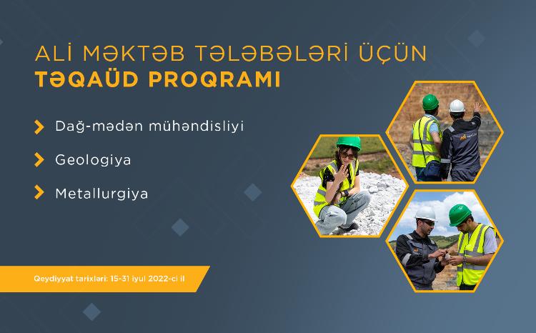 "AzerGold" ali məktəb tələbələri üçün növbəti Təqaüd proqramını elan edir 
