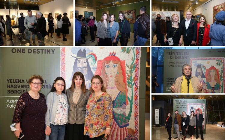 Azərbaycan Milli Xalça Muzeyində "Bir taleli iki insan" sərgisi açılıb 