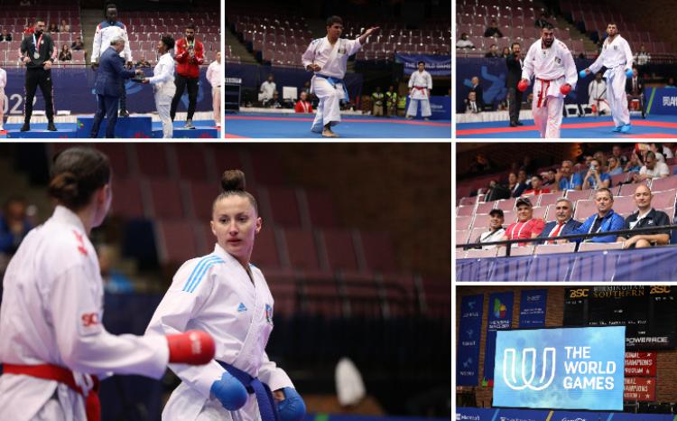 Dünya Oyunlrının karate yarışları başa çatıb 