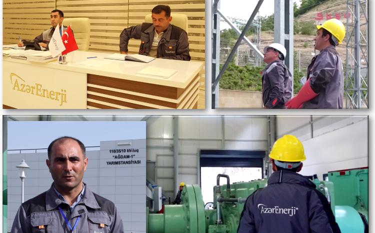 150 карабахцев обеспечены постоянной работой на энергетических объектах «Азерэнержи» в Карабахе - ВИДЕО
