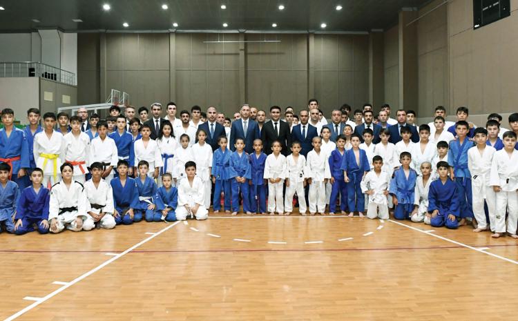 Azərbaycan Cüdo Federasiyasının prezidenti Naxçıvan cüdoçuları ilə görüşüb 