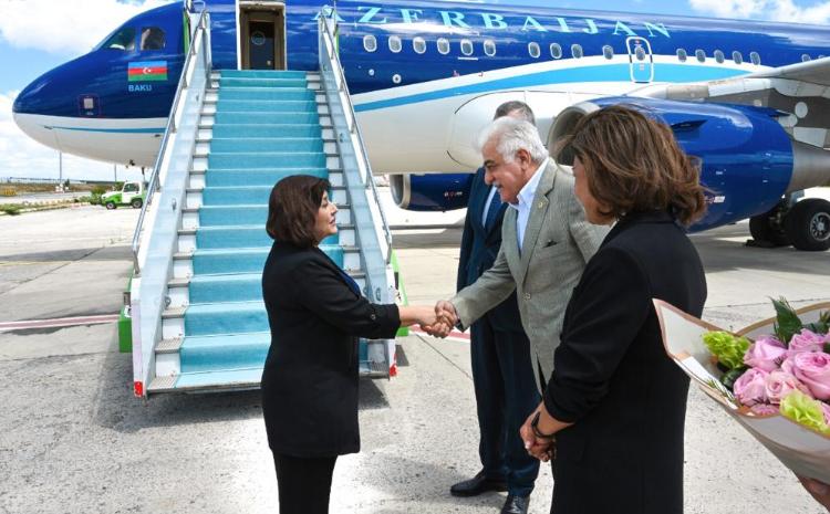 Председатель Милли Меджлиса Сагиба Гафарова прибыла в Стамбул с рабочим визитом 