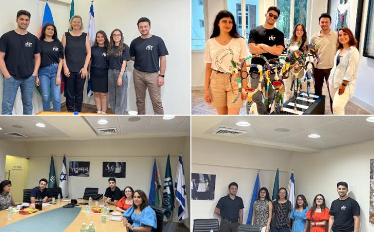 BDU-nun tələbələri İsrailin Holon Texnologiya İnstitutunda yay təcrübə proqramında 