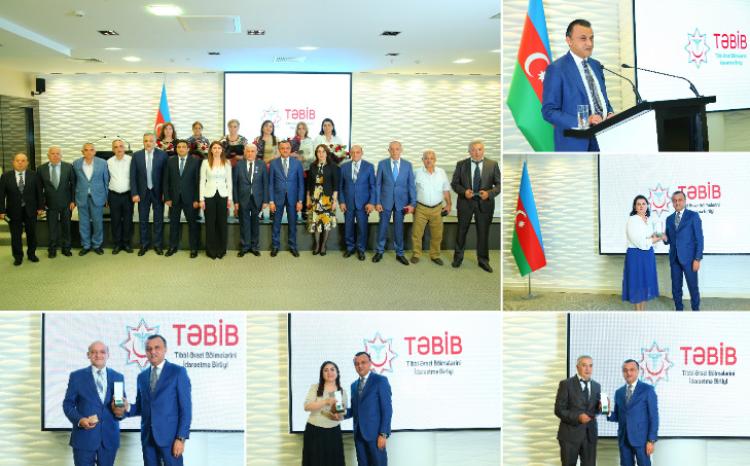 Prezidentinin Sərəncamı ilə təltif edilmiş tibb işçilərinə fəxri adlar təqdim edildi 
