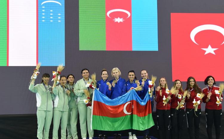 Sablya üzrə qadınlardan ibarət Azərbaycan millisi İslamiadanın qalibi olub 