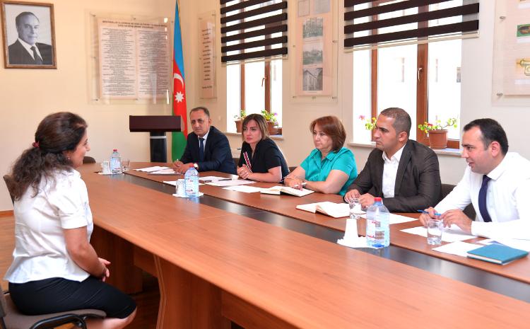 Direktor vəzifəsinə işə qəbul müsabiqəsinin müsahibə mərhələsində 22 namizəd iştirak edib 