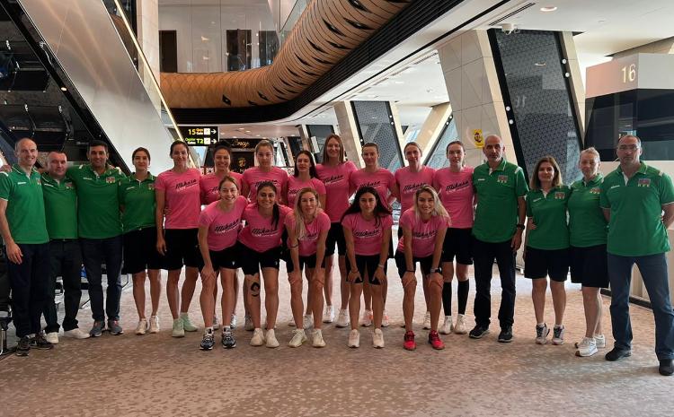 Qadın voleybolçulardan ibarət Azərbaycan millisi bu gün Gürcüstana yola düşüb 