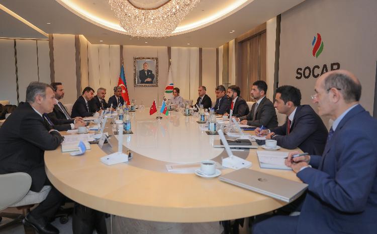 SOCAR-ın prezidenti Türkiyənin energetika və təbii sərvətlər nazirinin müavini ilə görüşüb 