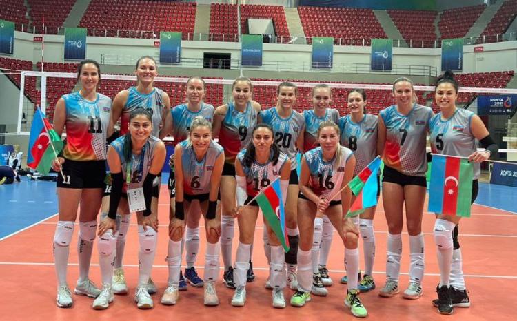 "Konya-2021": Qadın voleybolçulardan ibarət Azərbaycan millisi Əfqanıstan yığmasına qalib gəlib 