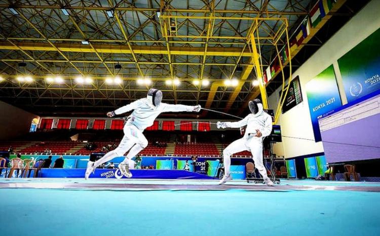 Azerbaijan claim gold in men's team epee at Konya 2021 