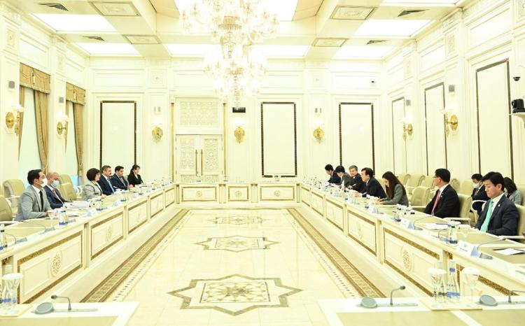 Председатель Милли Меджлиса Сагиба Гафарова встретилась со спецпредставителем президента Республики Корея 