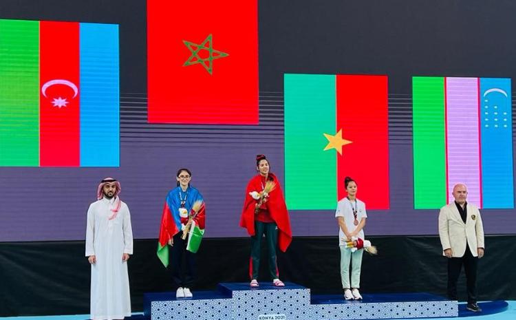 Taekvandoçumuz Minayə Əkbərova gümüş medalla kifayətlənib 