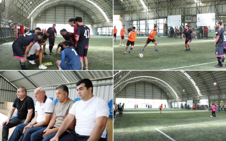 Neftçilər Gününə həsr olunmuş SOCAR-2022 mini futbol turnirində növbəti oyun baş tutub 