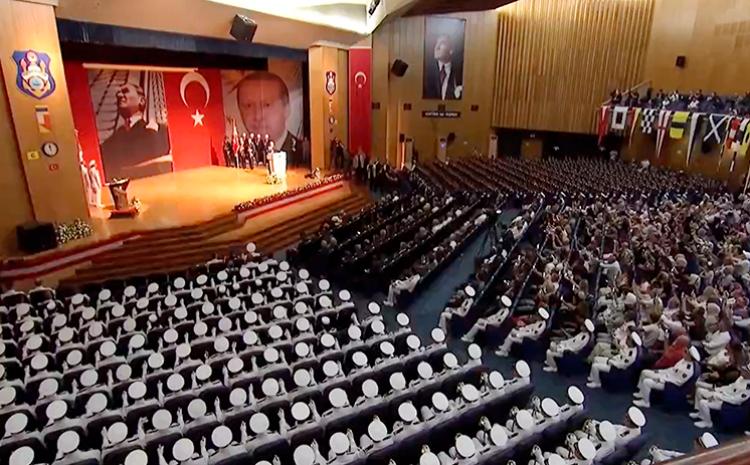 Azerbaijan Defense Minister attended the graduation ceremony of the Turkish Naval Academy and Air Force Academy 