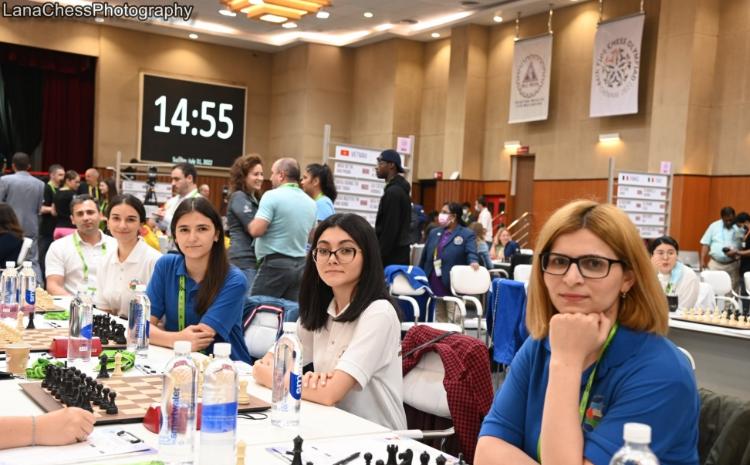 Ümumdünya Şahmat Olimpiadası: Şahmatçılarımız Qazaxıstan və Slovakiya təmsilçiləri ilə qarşılaşacaqlar 
