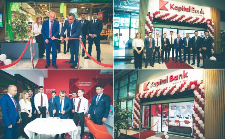 Kapital Bank открыл новый филиал Bravo-4 