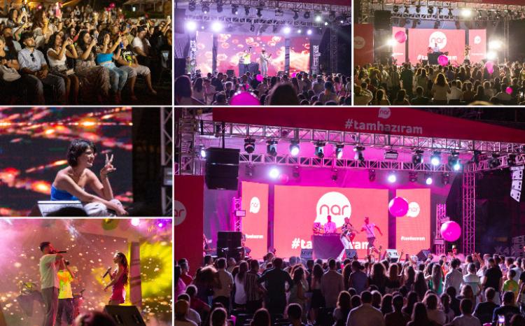 "Nar" завершил летнюю кампанию зрелищным фестивалем 