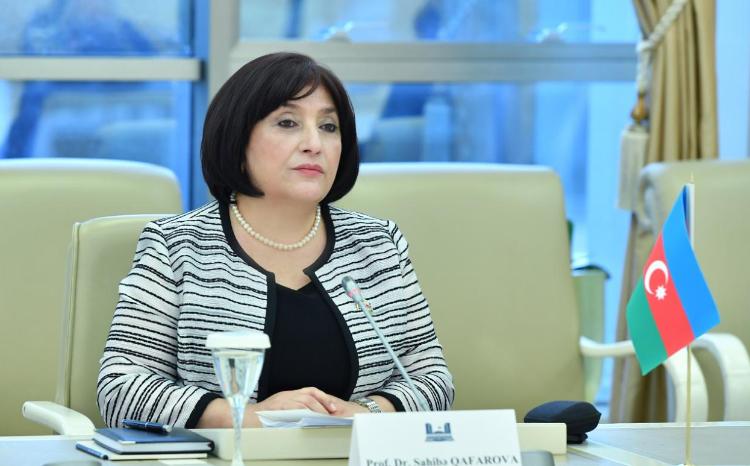 Сагиба Гафарова направила председателю Великого Национального Собрания Турции Мустафе Шентопу поздравительное письмо 