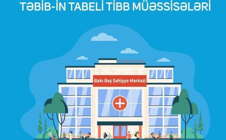 TƏBİB-in tabeliyində hansı tibb müəssisələri fəaliyyət göstərir? 